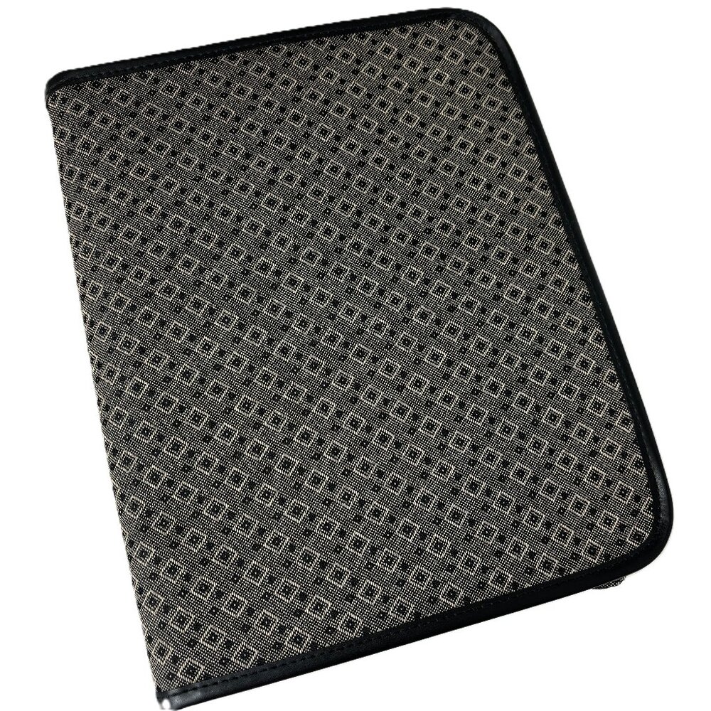 JOY MANGANO Grey Zip 14" x 12"x 2" Computer Case